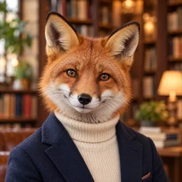 Animal avatar: fox